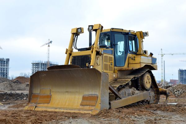 Bulldozer Site Clearing in Sandpoint